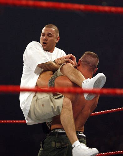 randy orton gay community|Randy Orton getting pantsed by John Cena in 2004 :。